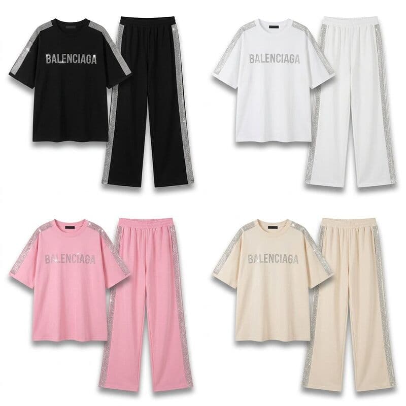 Rhinestone Lounge Set — Assorted