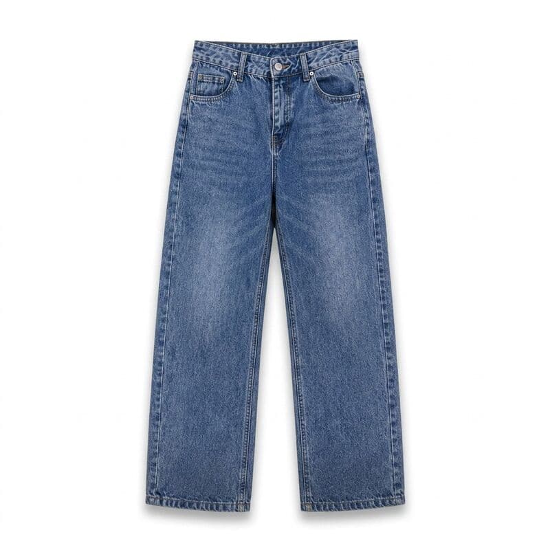 Blue Baggy Jeans
