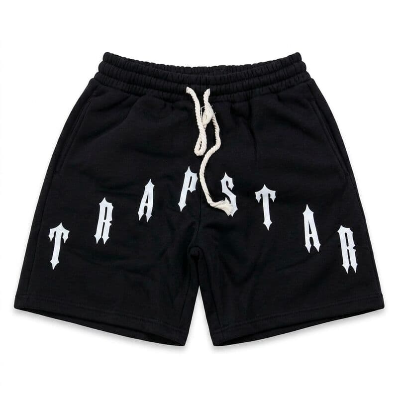 Black Trapstar Print Shorts