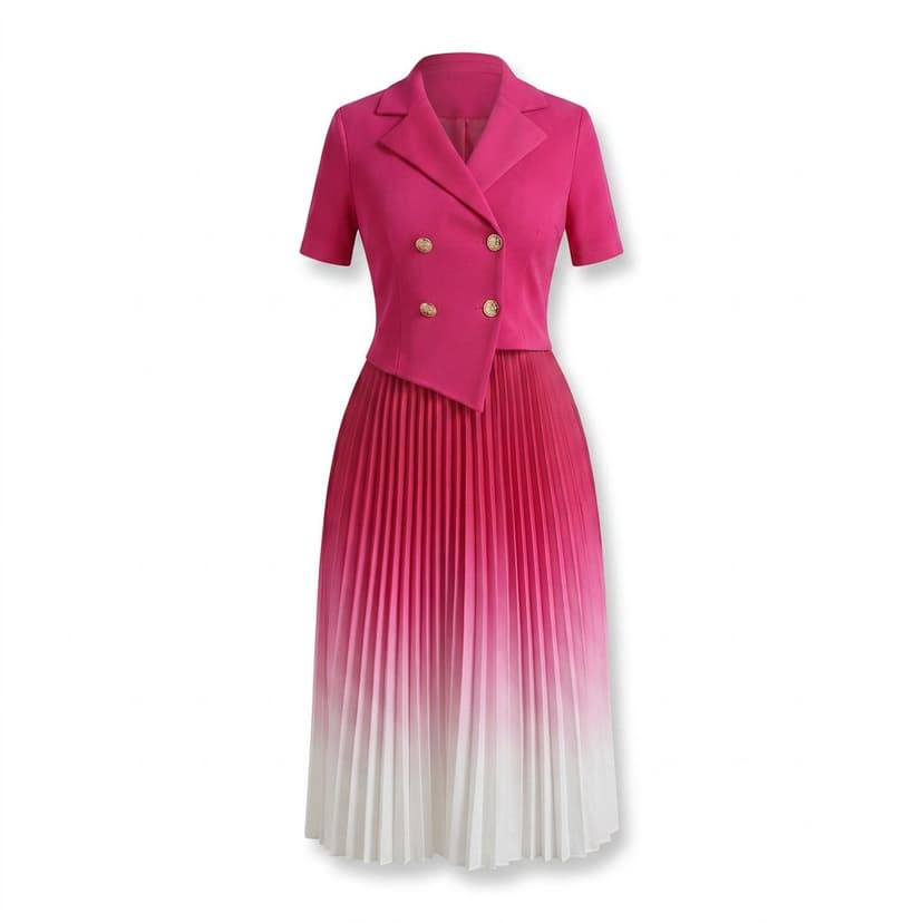 Ombre Suit Pink
