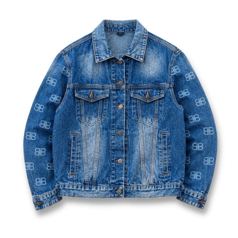 Bb Monogram Blue